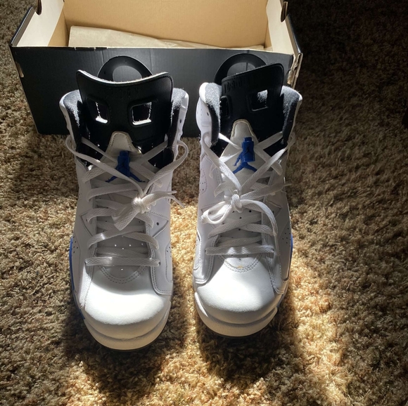 jordan 6 sport blue main image 5